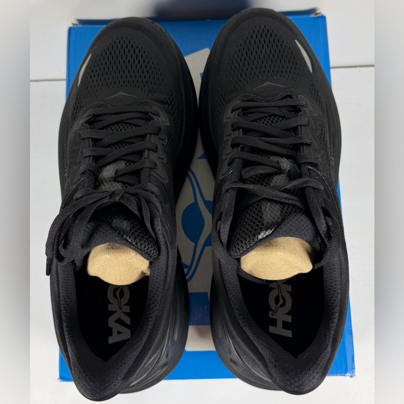 Size 9.5 - Hoka One One HOKA Bondi 9 Triple Black - Picture 4 of 9
